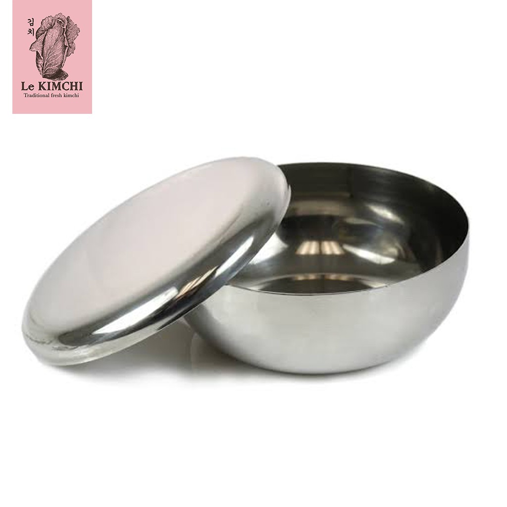 Jual Mangkuk Nasi Korea Stainless Steel Korean Bowl Mangkok Korea