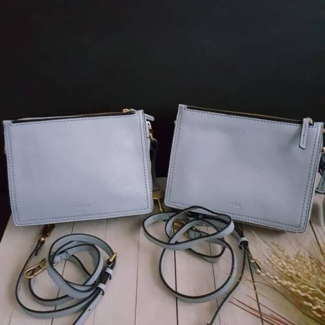 Fossil campbell crossbody horizon blue shop