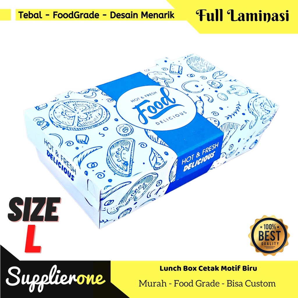 Jual Paper Lunch Box, Lunch Box Paper, Lunch Box SML,Lunch Box Kertas