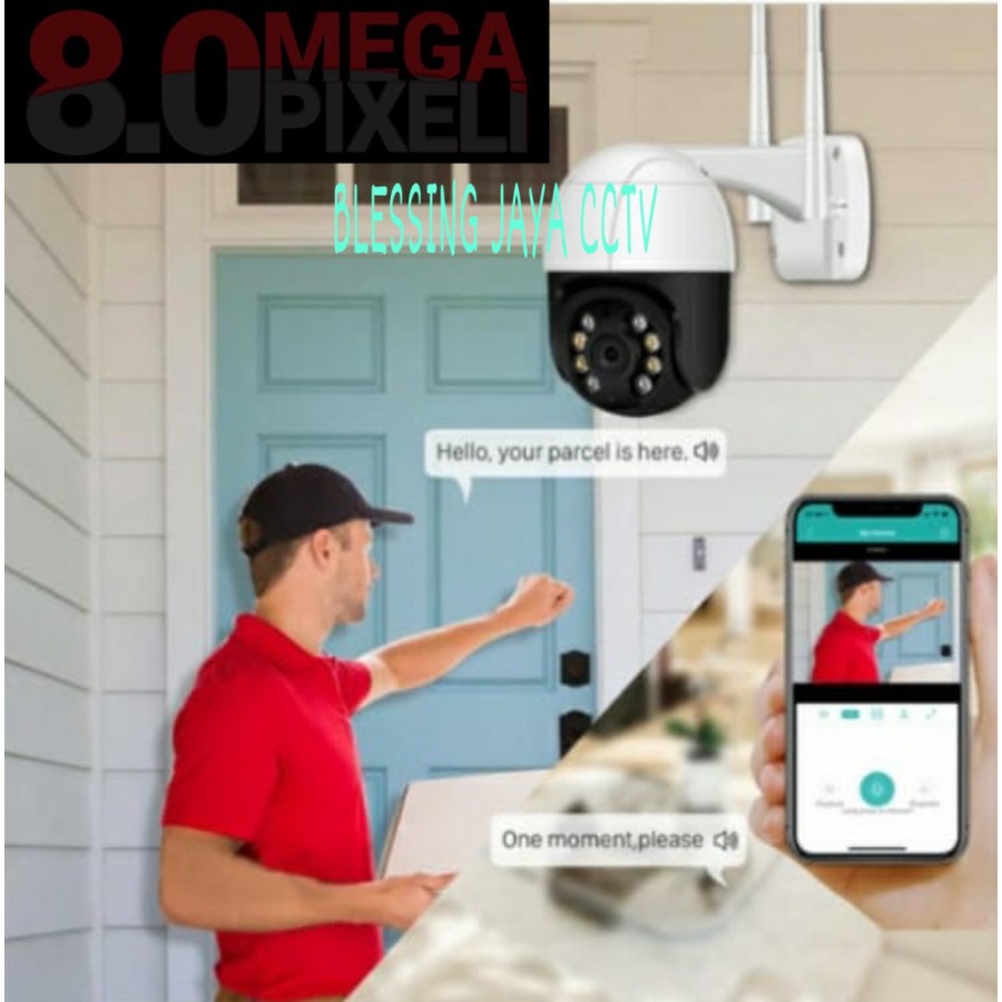 Jual IP CCTV CAMERA PTZ SPEED DOME MINI CCTV ONLINE VIA WIFI 8MP IP ...