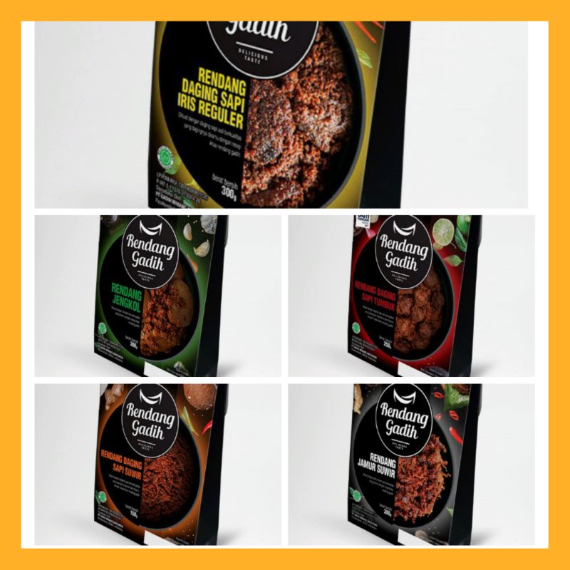 Jual Paket Bundling Rendang Gadih Lebih Hemat Rendang Daging Sapi Iris