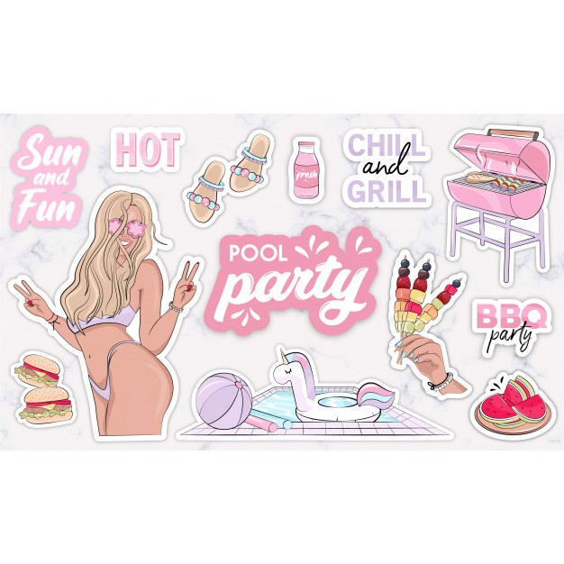 Jual Stiker Aesthetic Tumblr Set Stiker Pack Aesthetic Stiker Hp Laptop Sticker Tumblr 6569