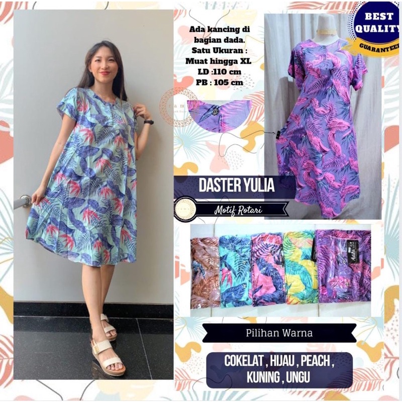 Jual Daster Yulia Klok Payung - Rotari | Rayon Adem , Daster Murah ...