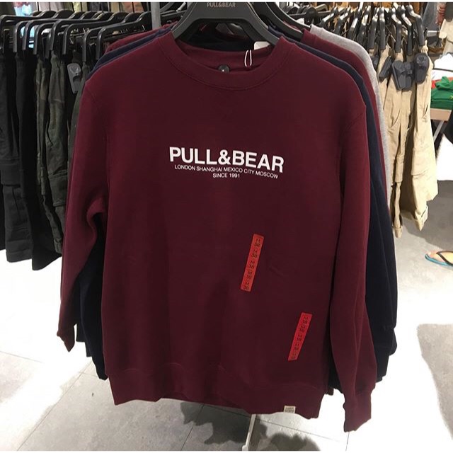 Harga crewneck pull and bear original new arrivals