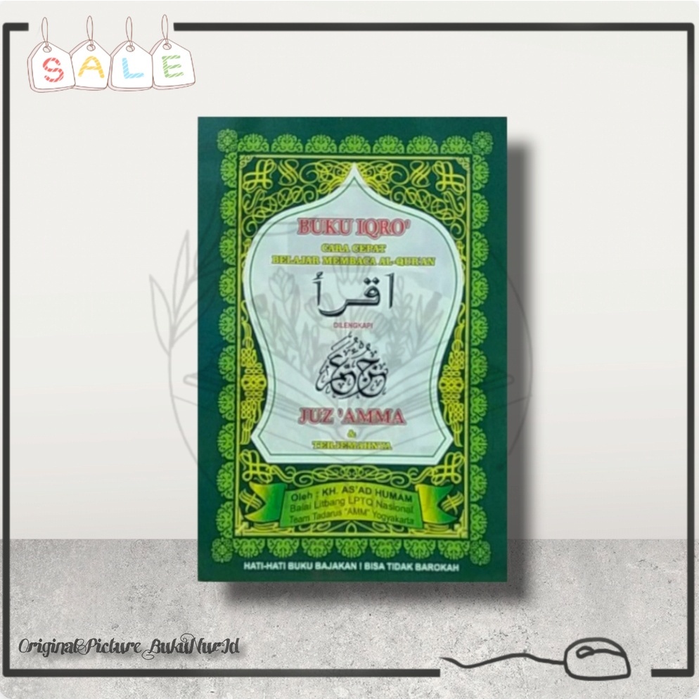 Jual Buku Iqro Plus Juzamma Ukuran Kecil Memuat Iqro 1 Sampai 6 Buku Original 100 Buku 9937