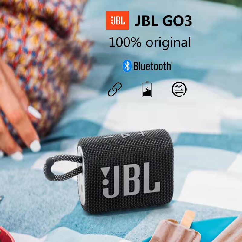 Jual JBL GO 3 Bluetooth Speaker Original 100% Garansi Resmi Full Segel ...