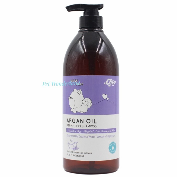 Jual Orgo Argan Oil Repair Dog Shampoo 1000 ML Shampoo Anjing Dogs
