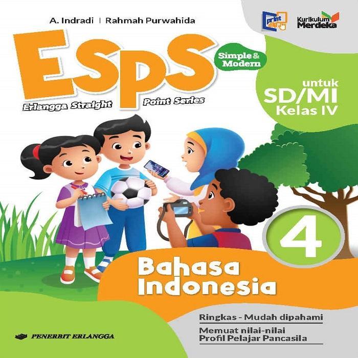 Jual KURIKULUM MERDEKA ESPS B. INDONESIA SD/MI KLS.4 | Shopee Indonesia