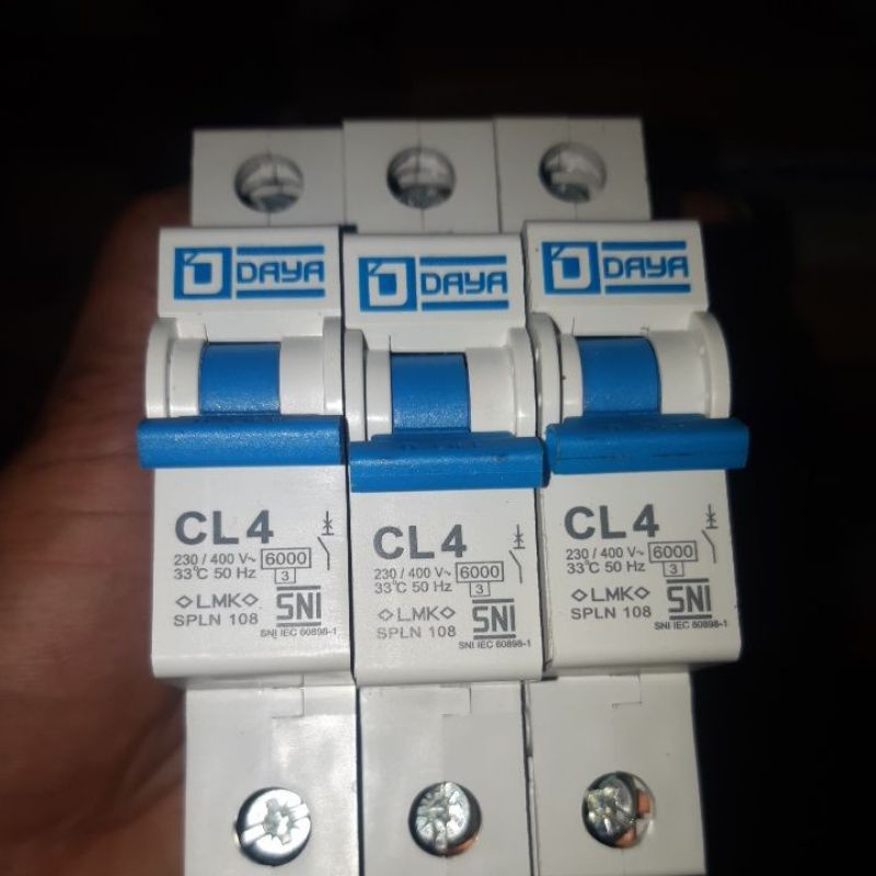 Jual MCB DAYA ELECKTRO 2A,4A,10A,16A,20A MILIK PLN | Shopee Indonesia