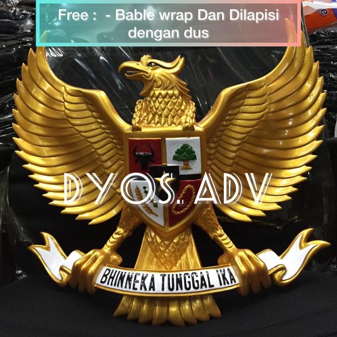 Jual Lambang Garuda Pancasila Fiber Ukuran 50cm Shopee Indonesia