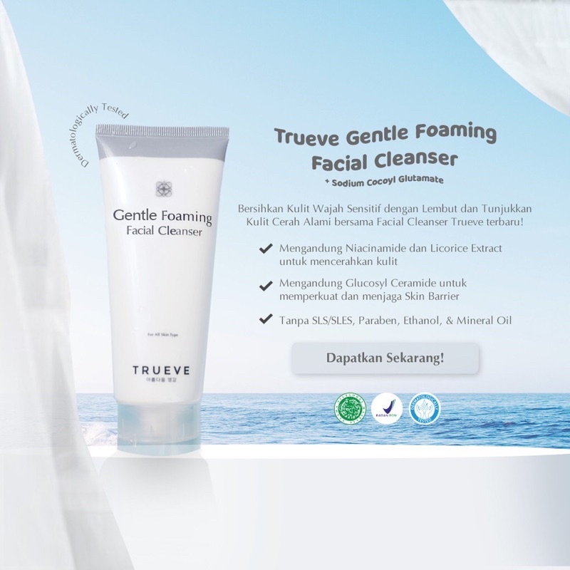 Jual TRUEVE (Facial wash, Serum, Moisturizer, Sunscreen, Face mask ...