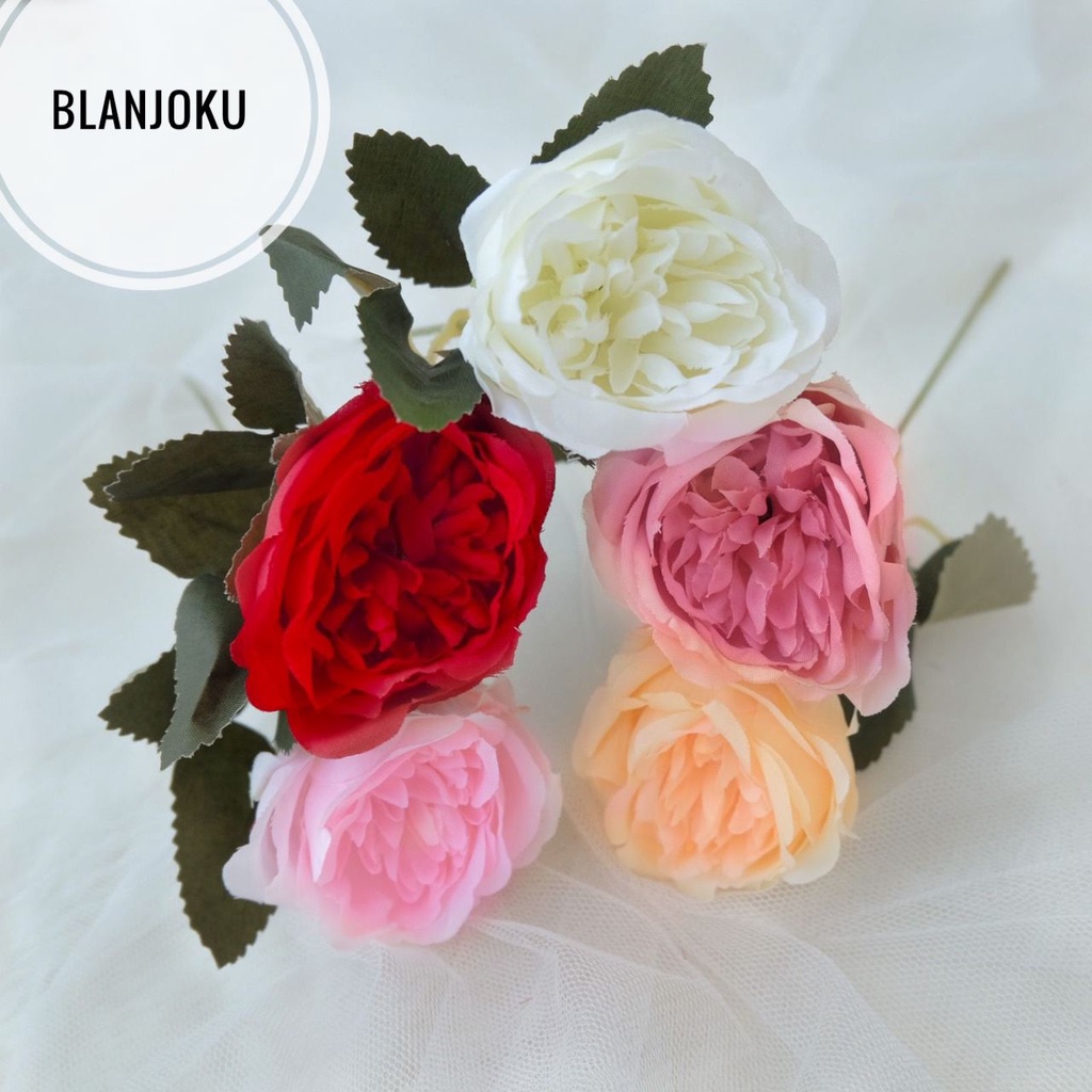 Jual Topper Cake Bunga Hiasan Kue Ulang Tahun Bouquet Flowers - Peony ...