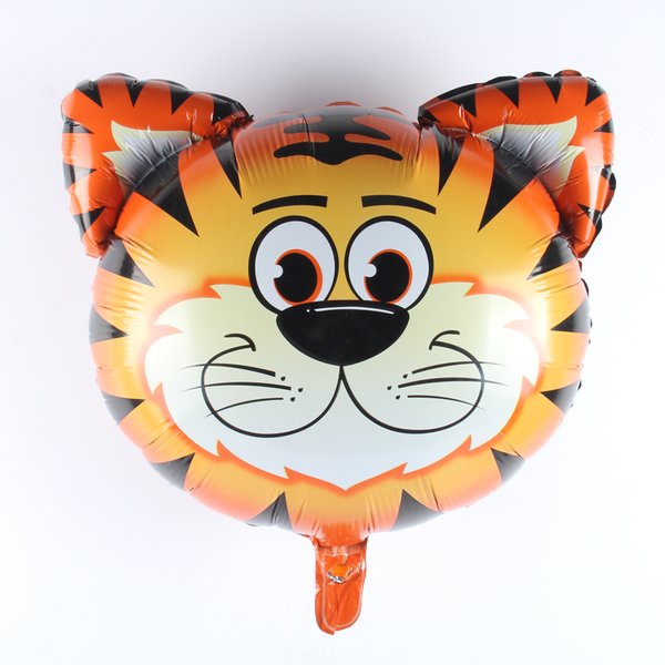 Jual Balon Foil Karakter Hewan Sapi Jerapah Zebra Singa Animal Ulang ...