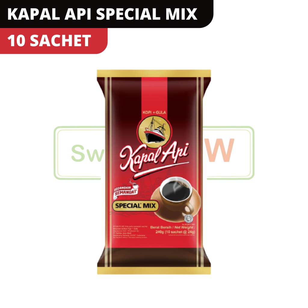 Jual KAPAL API SPECIAL MIX ISI 10 SACHET | Shopee Indonesia