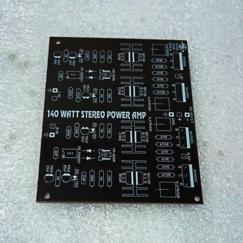Jual PCB Power Amplifier Stereo 140 Watt | Shopee Indonesia
