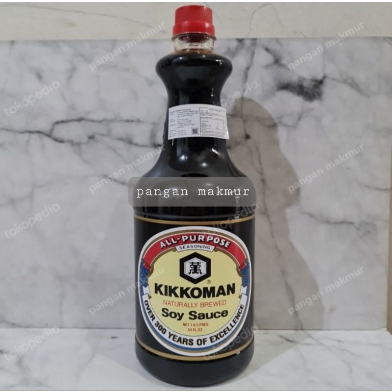 Jual Kikkoman Soy Sauce 1,6 Liter | Shopee Indonesia