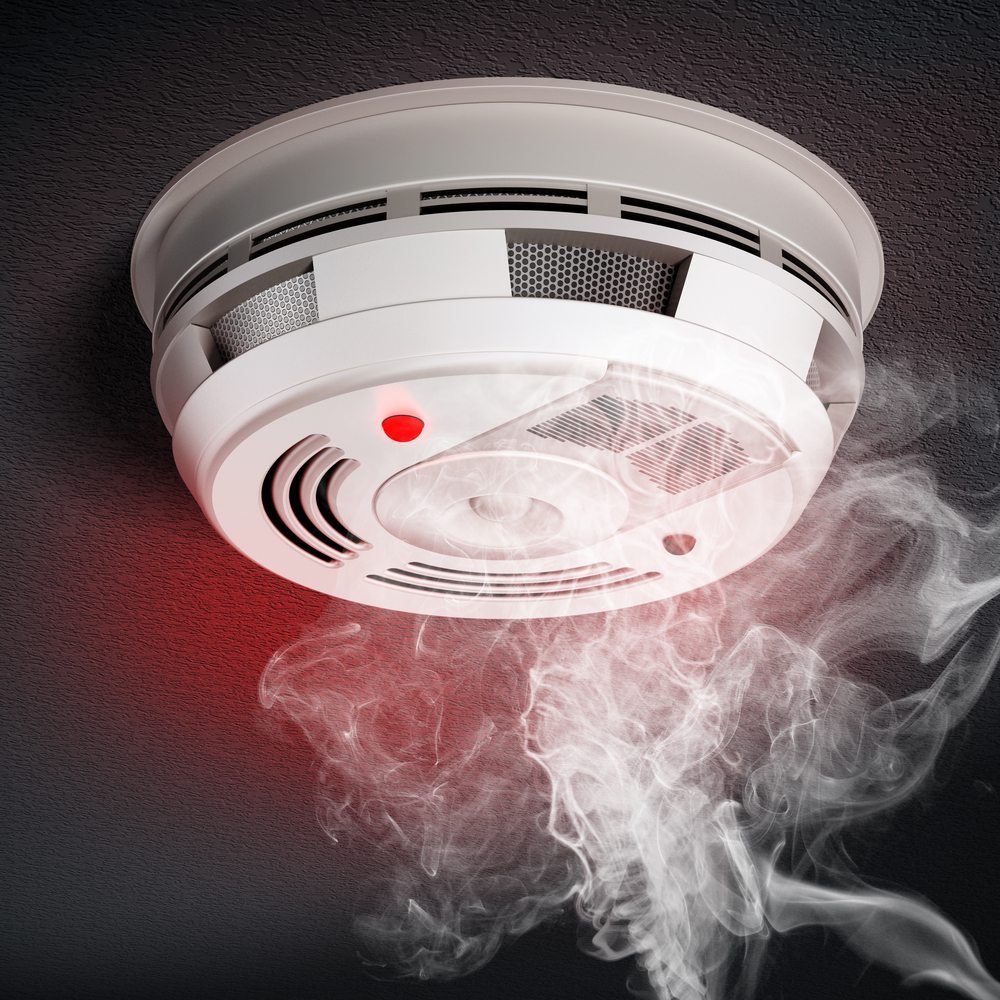 Jual Smoke Detector Alat Alarm Pendeteksi Asap Sensor Api Kebakaran Shopee Indonesia 