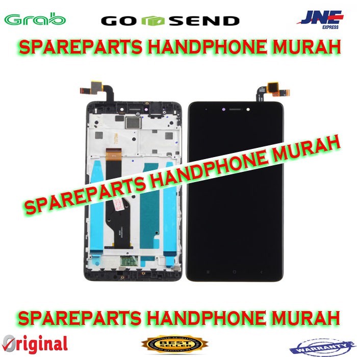 Jual LCD TOUCHSCREEN FRAME XIAOMI REDMI NOTE 4 SNAPDRAGON ORIGINAL NEW ...