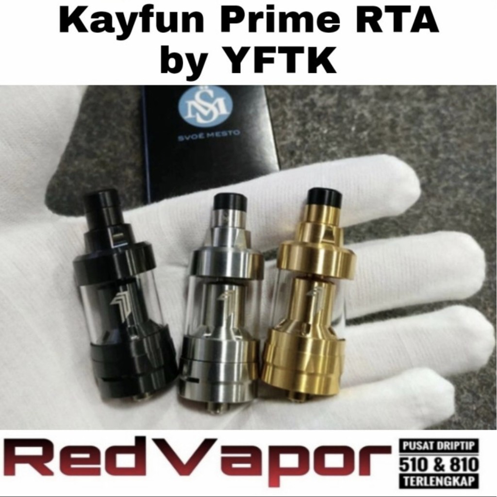 Jual Kayfun Prime Original By YFTK | atm30 | Shopee Indonesia