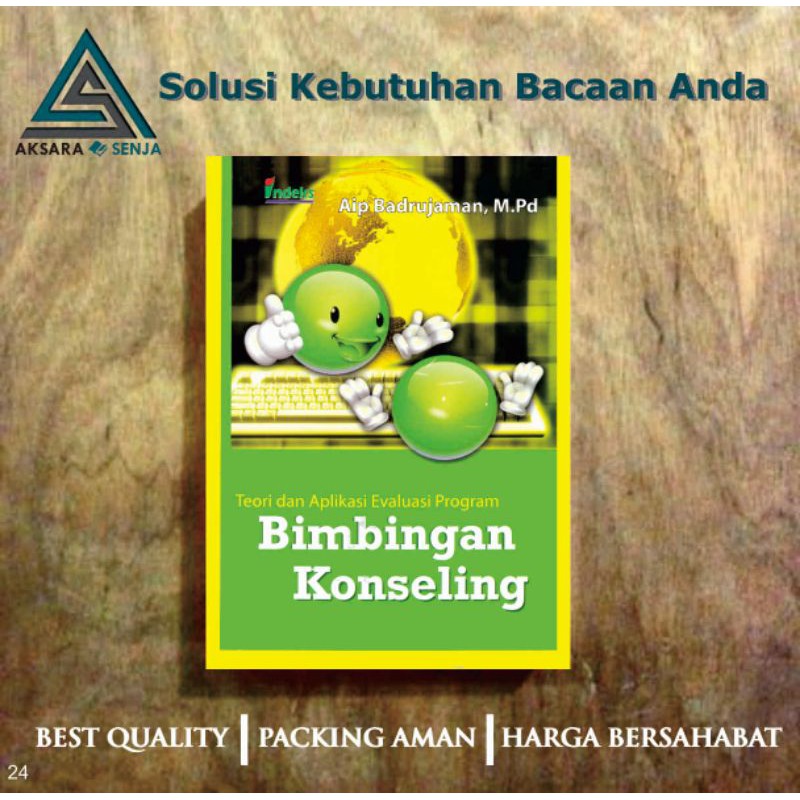 Jual TEORI DAN EVALUASI APLIKASI PROGRAM BIMBINGAN KONSELING - AIP ...