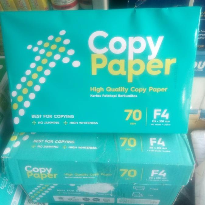 Jual Kertas Hvs F4 70 Gr Copypaper 1dus Kertas Folio Shopee Indonesia