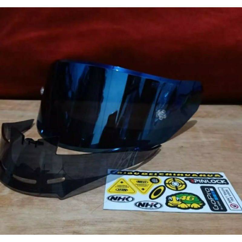 Visor nhk gp sales 1000 iridium blue