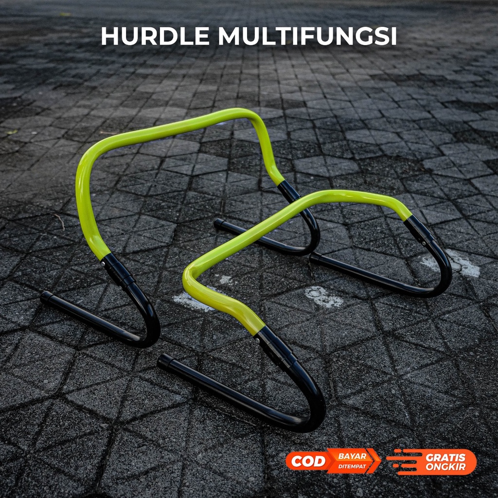 Jual Hurdle Multifungsi Hardel Tangga Latihan Lompat kecepatan | Shopee ...