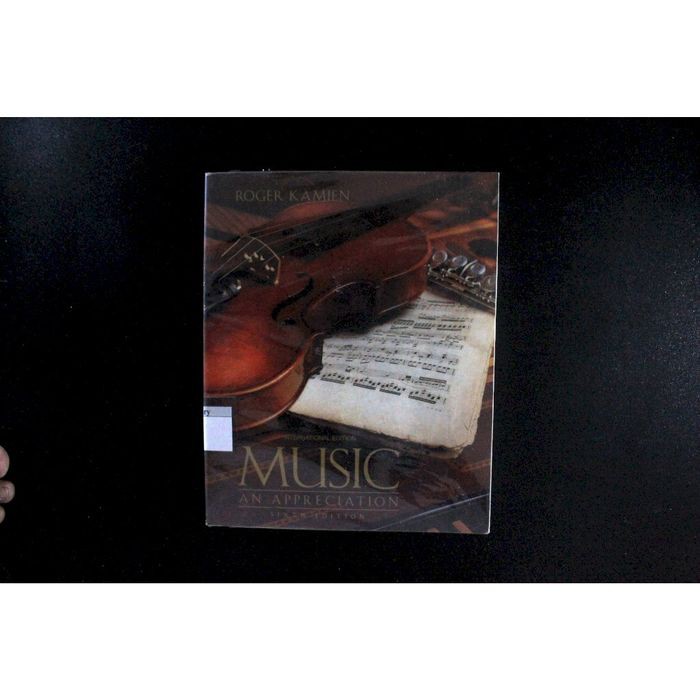 Jual Music - An Appreciation By Roger Kamien - McGraw-Hill. BUKU IMPOR ...