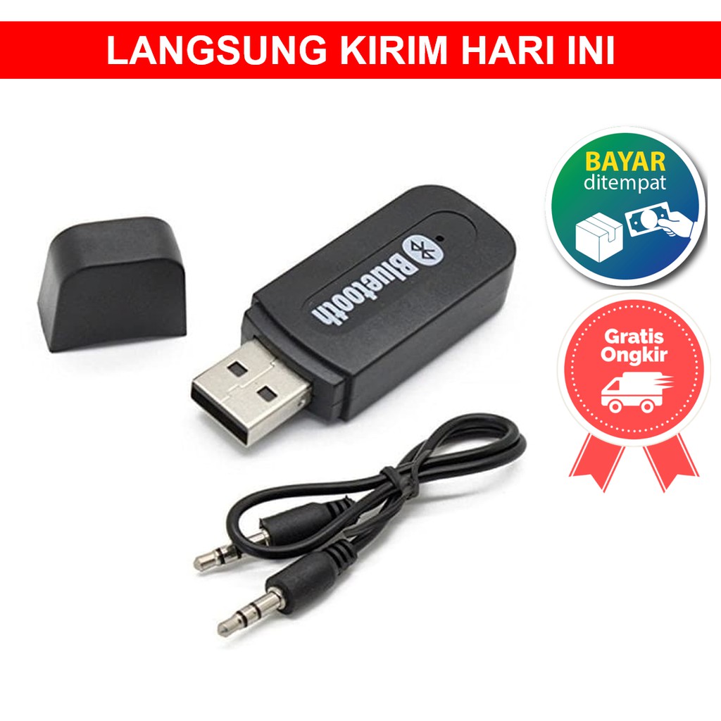 Jual BLUETOOTH RECEIVER WIRELESS STEREO AUDIO ADAPTER USB / USB
