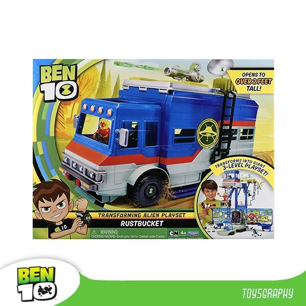 Jual Figure | Ben 10 Rustbucket Transforming Alien Playset | Shopee ...
