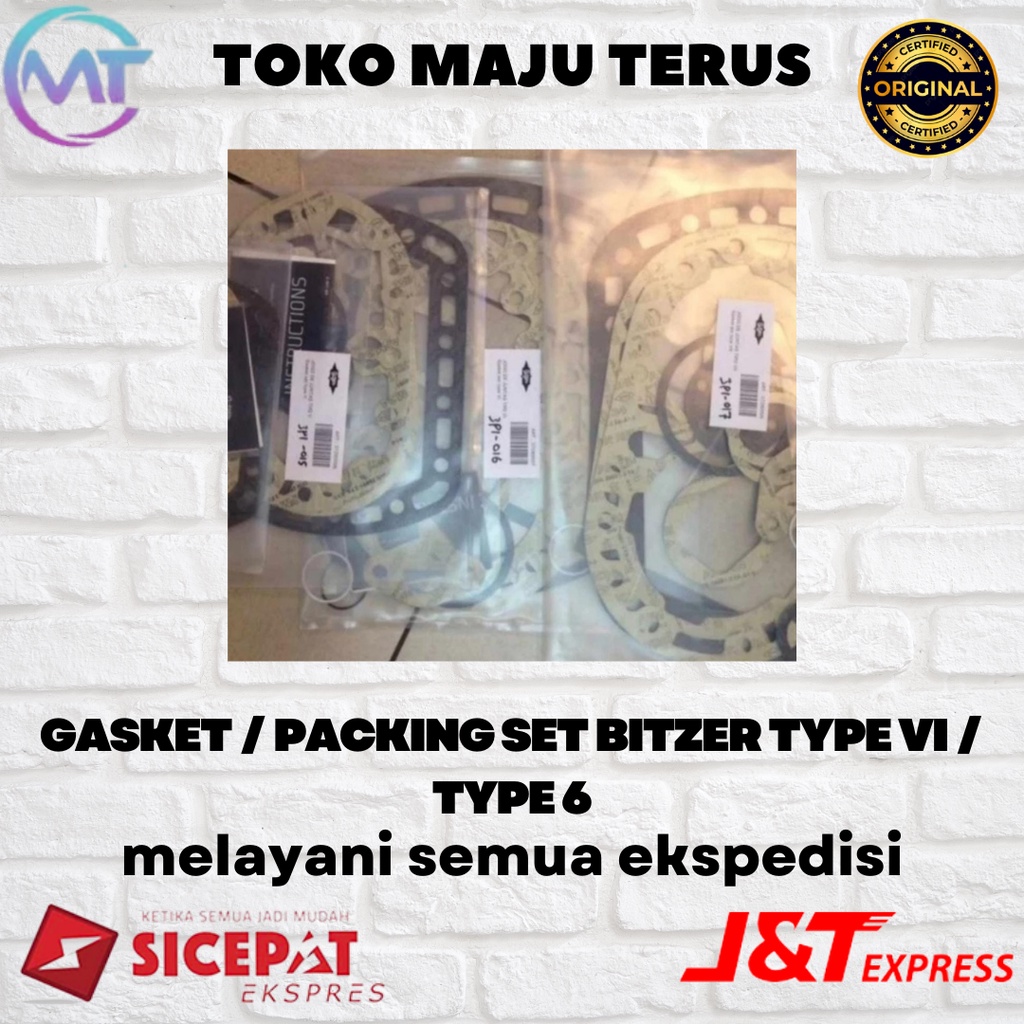 Jual gasket atau packing set bitzer type VI / type 6 | Shopee Indonesia