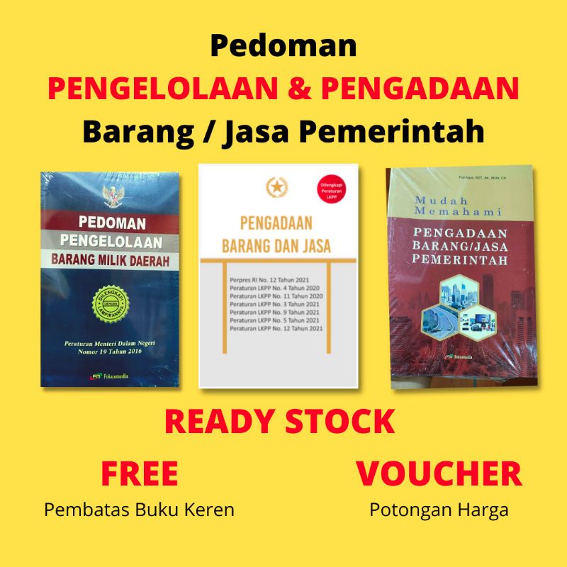 Jual Buku Pengadaan Barang Dan Jasa Terbaru Perpres Dan LKPP | Shopee ...