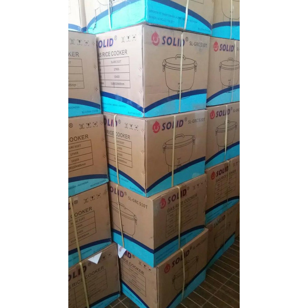 Jual Gas cooker /rice cooker gas /penanak nasi gas otomatis SOLID 10 L