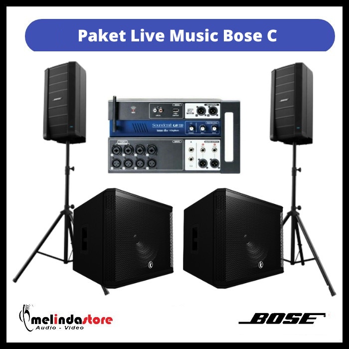 Jual Paket Sound System Live Music Bose F C Shopee Indonesia