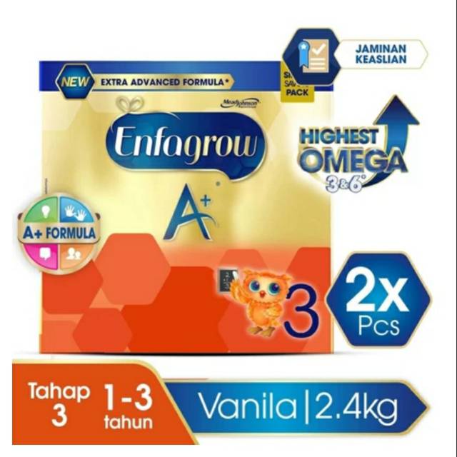 Jual Enfagrow A+ 3 Susu Original Box - 1800 g | Shopee Indonesia