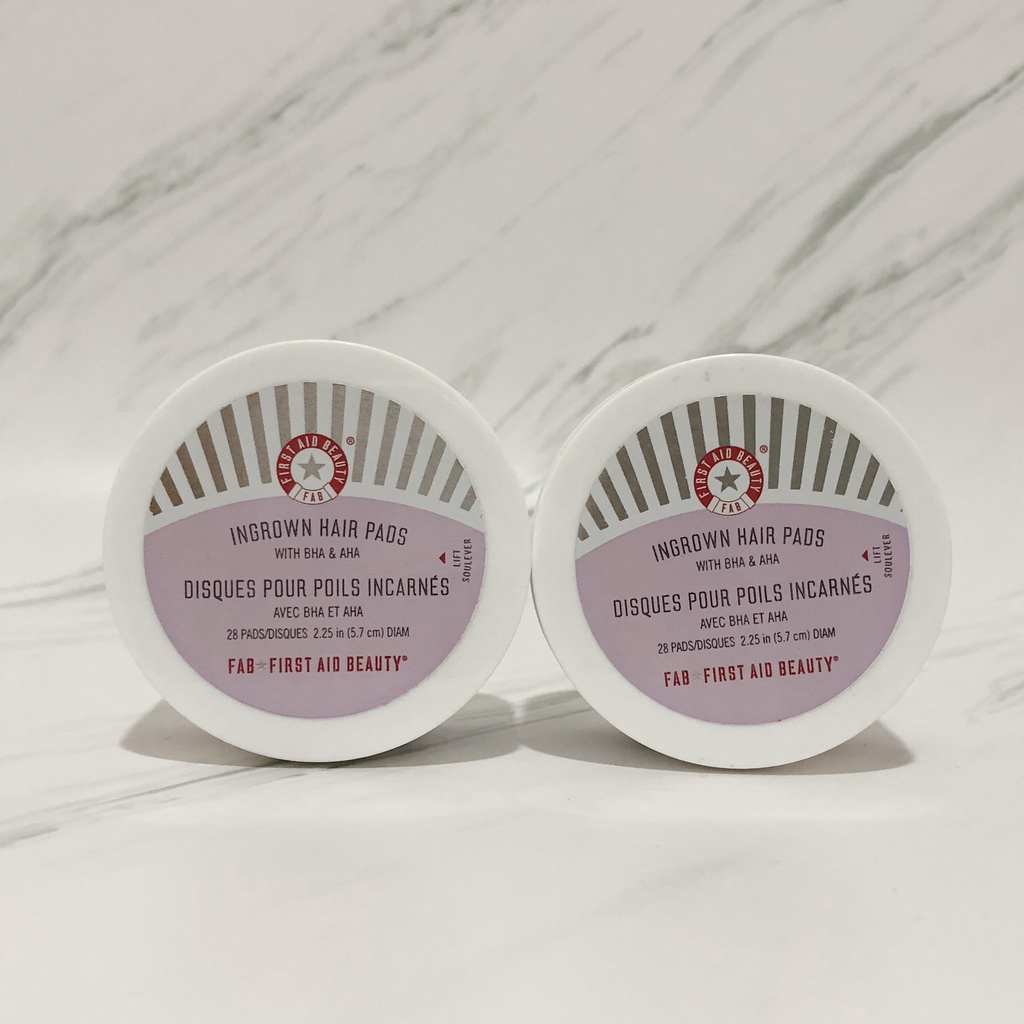 Jual First Aid Beauty Ingrown Hair Pads with BHA & AHA / FAB Shopee
