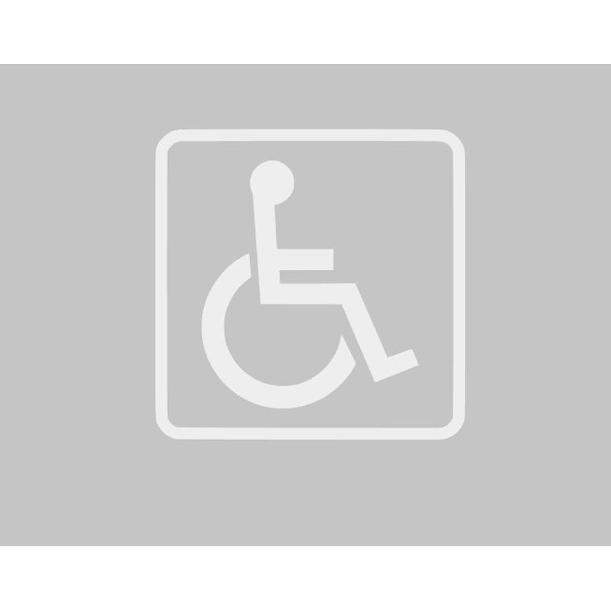 Jual Stiker Mobil Kursi Roda Wheel chair sign Vinyl Decal Sticker 1 ...