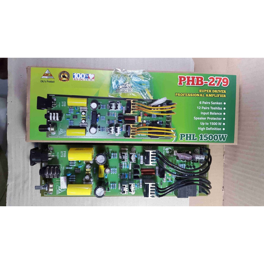 Jual KIT SUPER DRIVER POWER AMPLIFIER 1500 WATT MONO PROFESSIONAL
