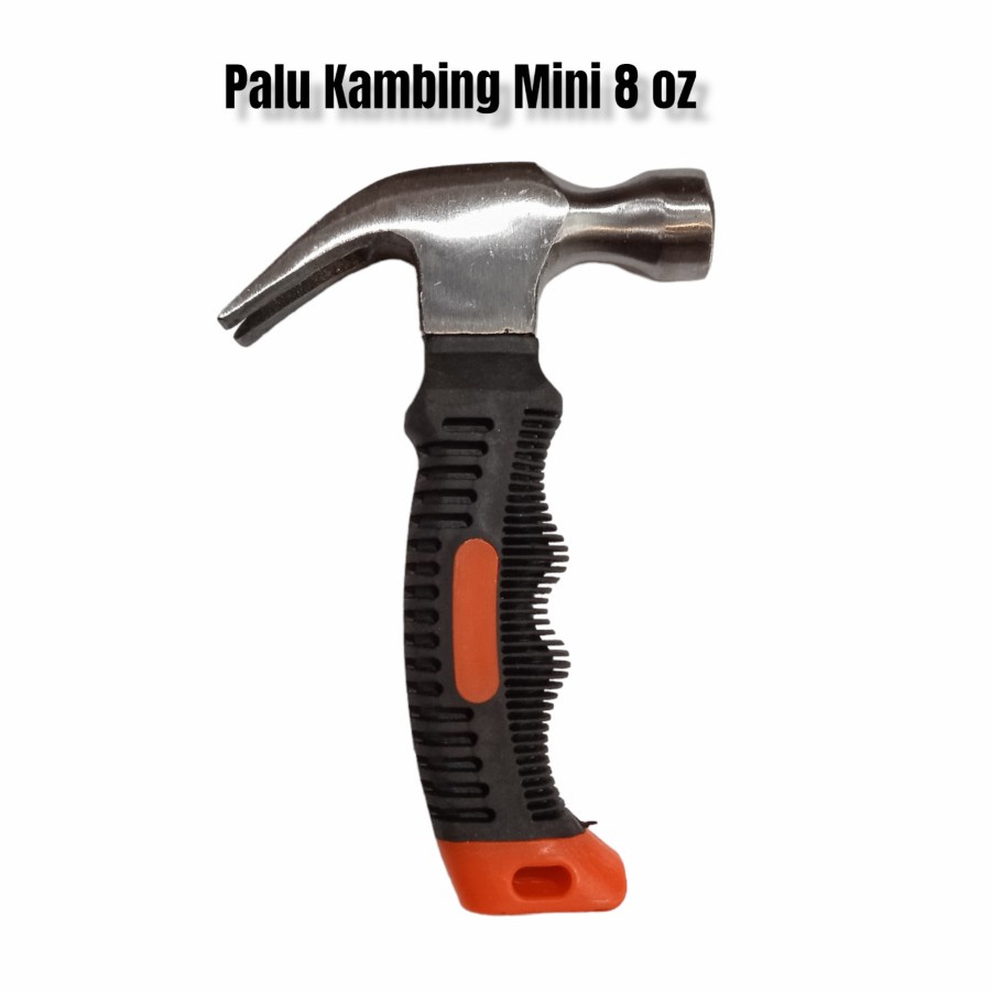 Jual Palu Kambing Mini 8 Oz | Martil Cebol Gagang Karet 8oz | Hammer ...