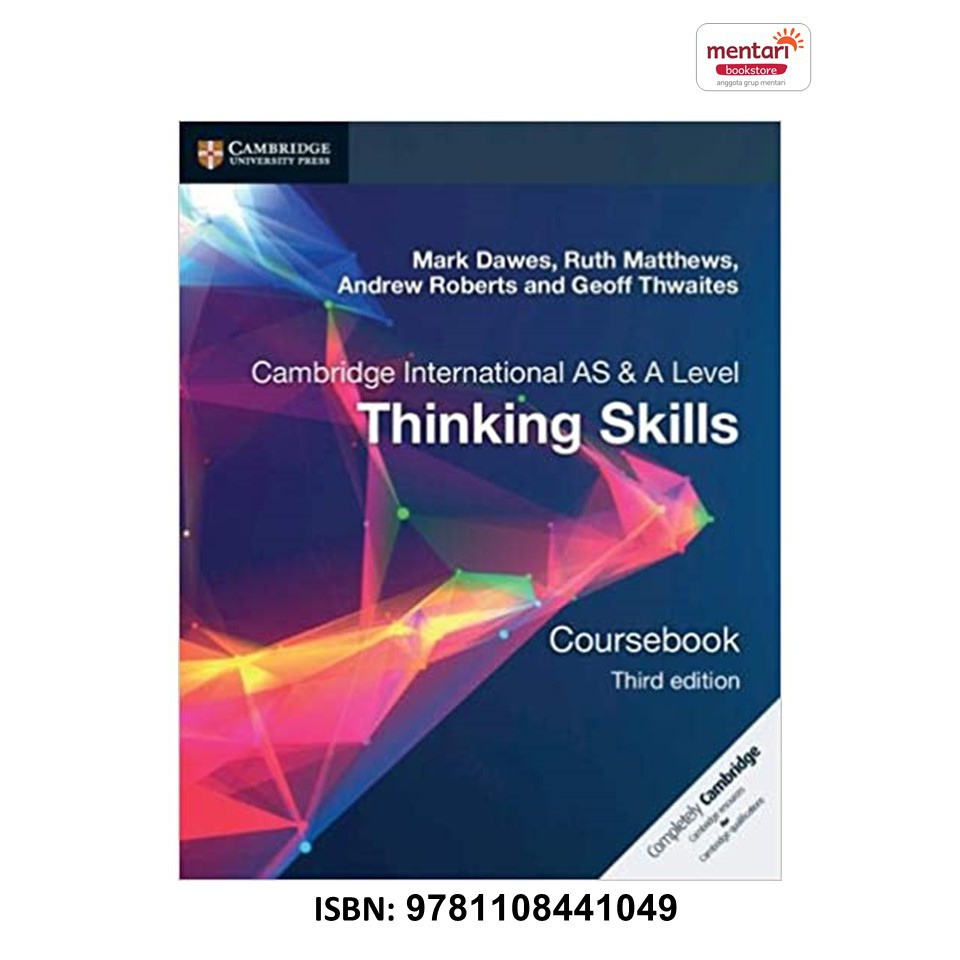 Jual Cambridge International As & A Level Thinking Skills Coursebook 3 ...