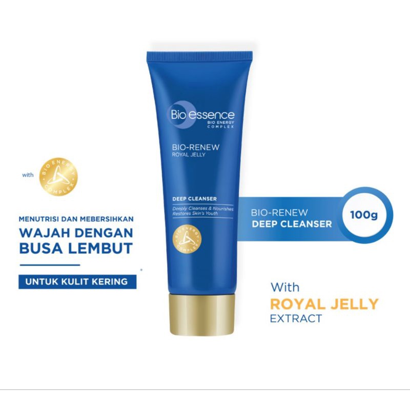 Gel Exfoliant Bio-Essence Bio-Renew à La Gelée Royale - Contrôle Sébum 60g - Neuf