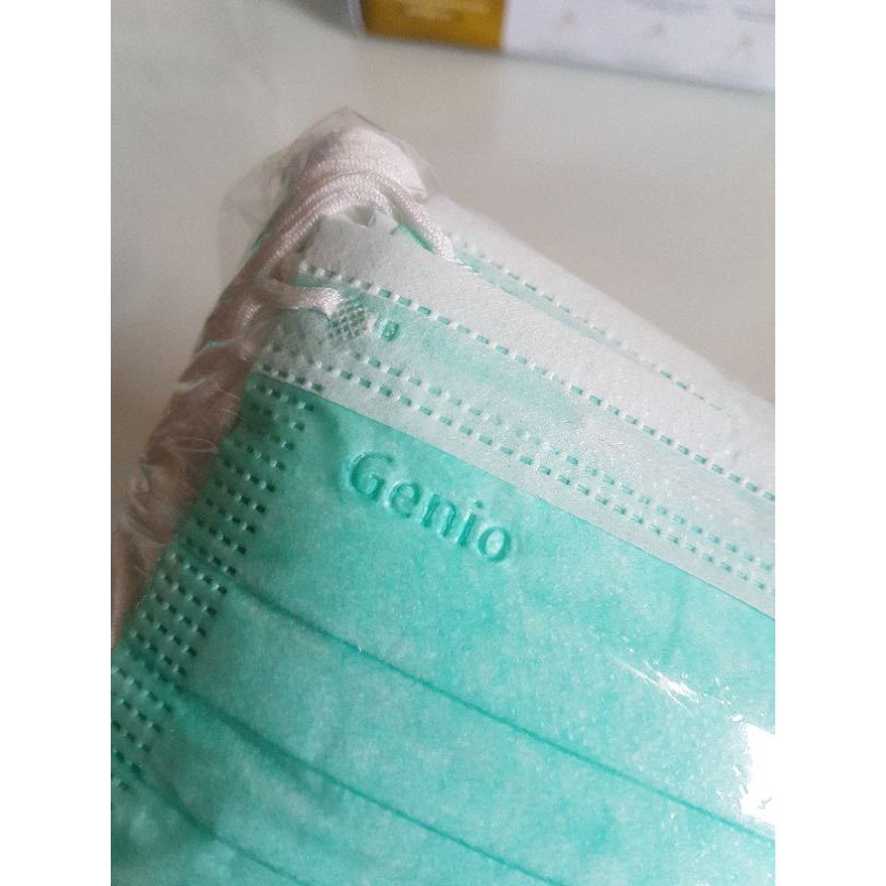 Jual Masker Medis Premium Genio | Masker 3 ply | Disposable Face Mask ...