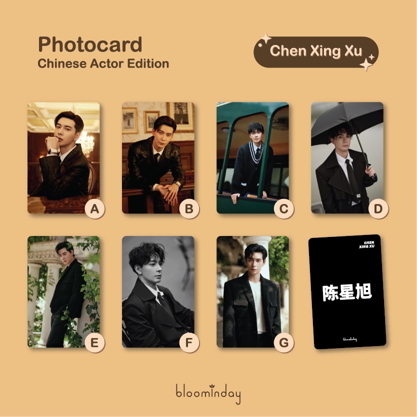 Jual Chinese Actor IV Unofficial Photocard | Shopee Indonesia