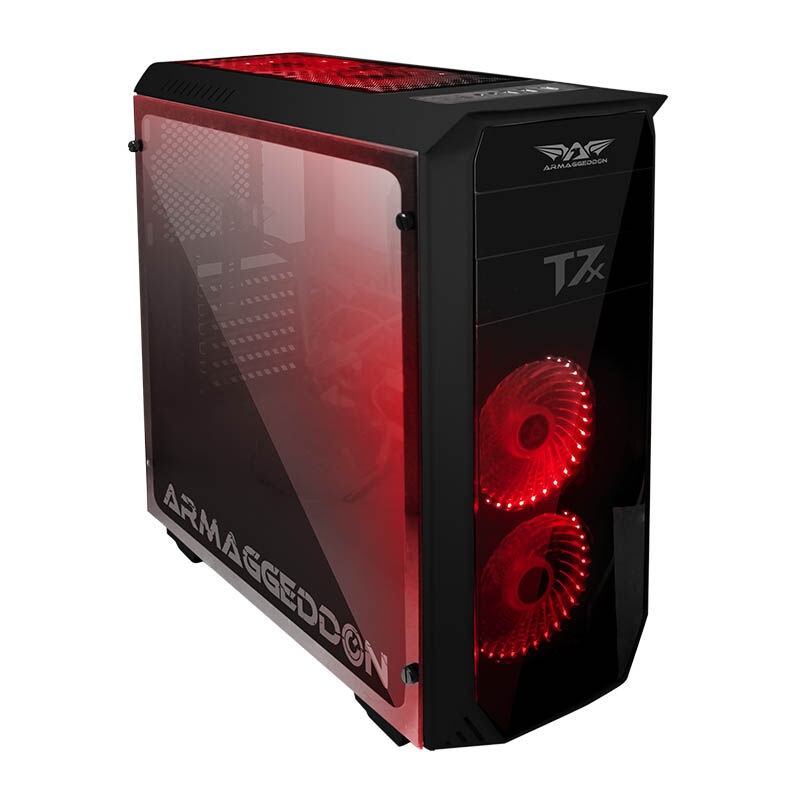 Jual Armaggeddon Gaming Case T7X Pro Deluxe - Black | Shopee Indonesia
