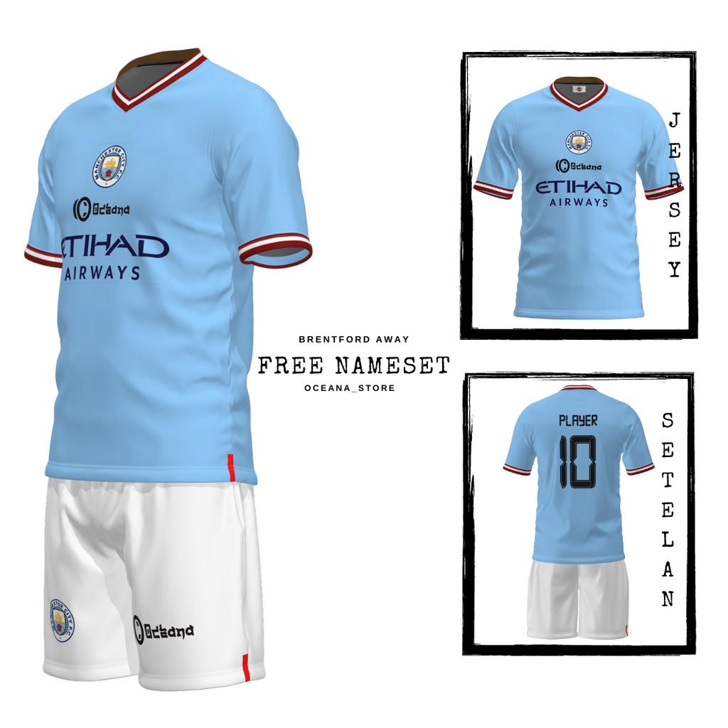 Jual JERSEY MANCHESTER CITY HOME 2023 FULL PRINTING PREMIUM Shopee