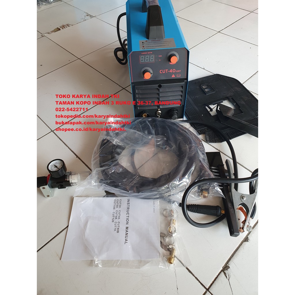 Jual Cut 40 Mesin Las Plasma Cutting Potong Plat Cut40 Besi Angin ...