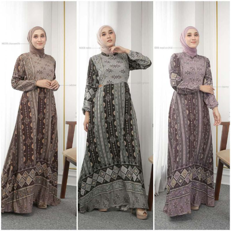 Jual HANNAH DRESS/GAMIS/NADHEERA LUXURY | Shopee Indonesia