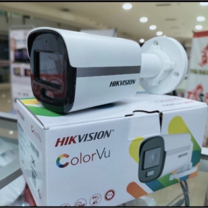 Jual Camera CCTV HIKVISION 5MP Colorvu + Audio DS-2CE10KFOT-PFS ...