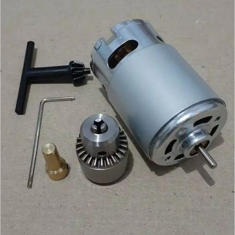 Jual Bor Mini Chuck JTO Motor 550 Bor PCB DIY Dremel Mini Turner Bor ...