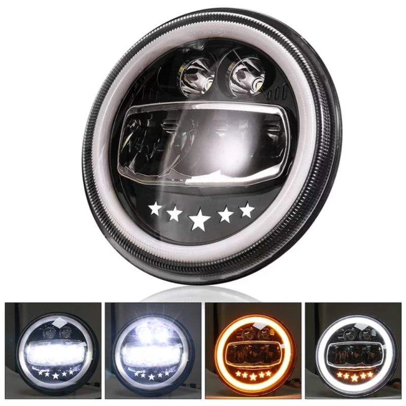 Jual HEADLAMP DAYMAKER SIZE 7 INCH 85 WATT MODEL BINTANG AMERICA FOR
